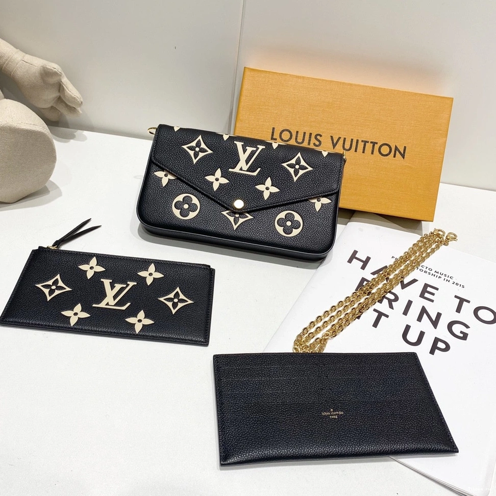 Cheap FÉLICIE VUITTON POCHETTE LOUIS 0819